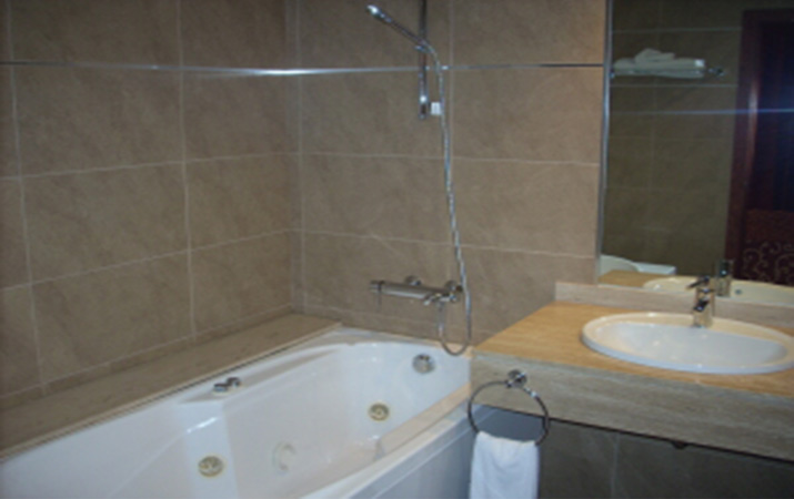 baño de la habitación individual