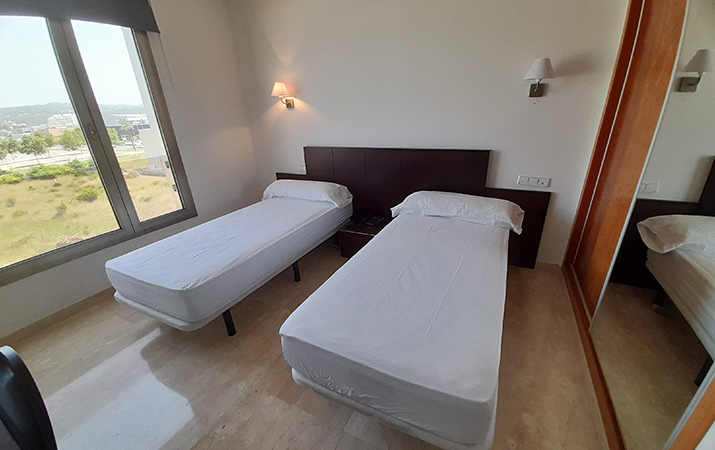 habitación doble 2 camas